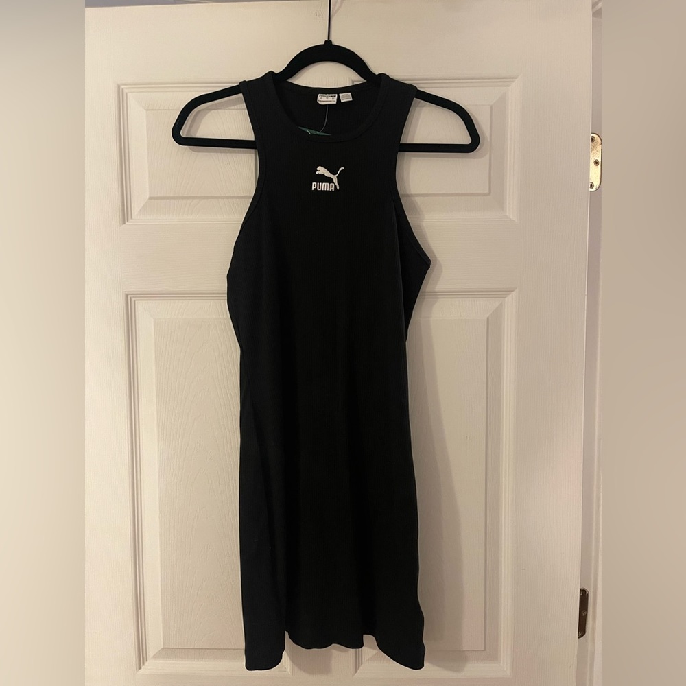 Puma women’s black mini dress size US medium.